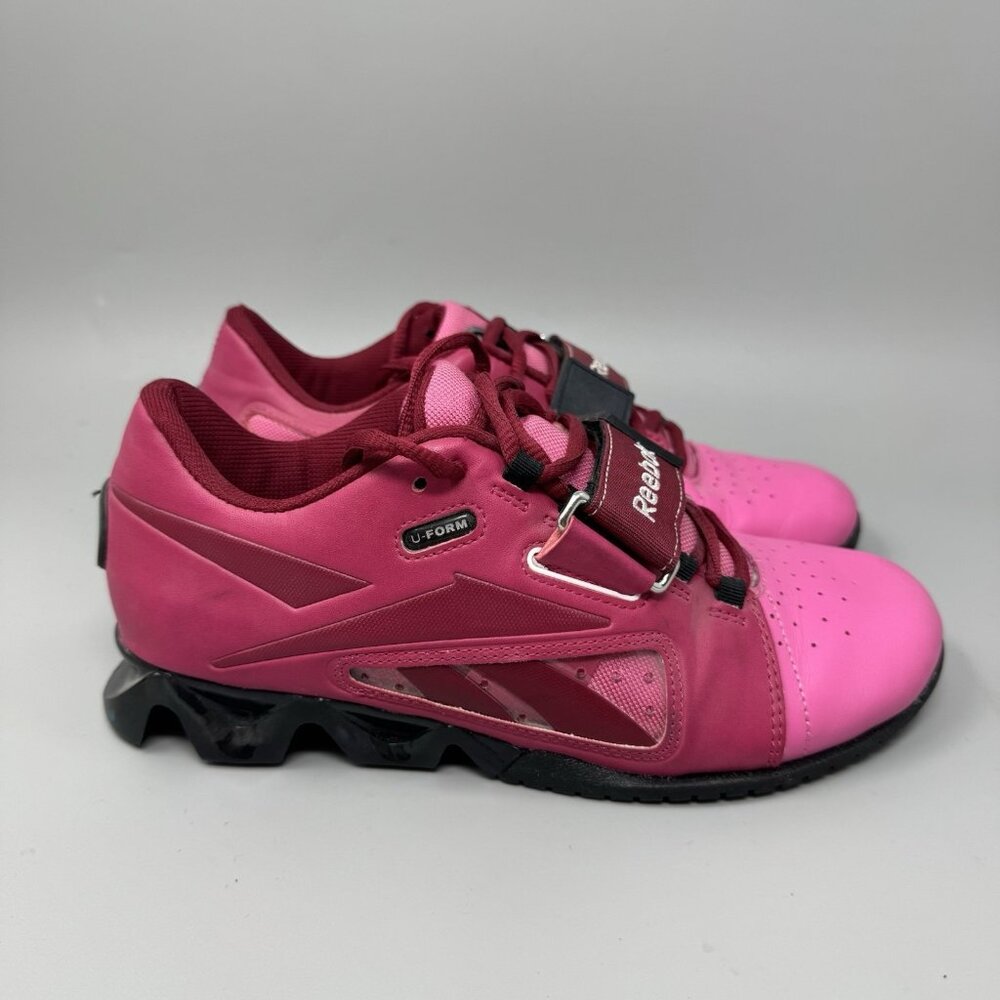 Reebok Women's Pink and Dark Pink Athletic Shoes